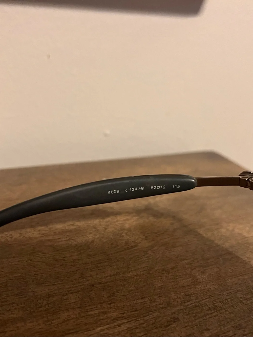 Y2K CHANEL Iconic 4009 Rimless Sunglasses in Silver with Brown Gradient Lenses